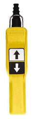Schneider Electric - 2 Operator, Pushbutton Pendant Control Station - Up-Down (Legend), Momentary Switch, NO/NC Contact, NEMA 1 - Industrial Tool & Supply