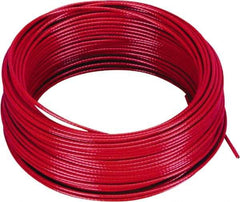 Telemecanique Sensors - 10-1/2m Long, 3.20mm Diameter, Limit Switch Galvanized Cable - For Use with XY2CB, XY2CH, XY2CJ - Industrial Tool & Supply