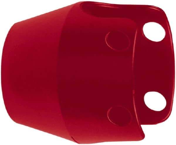 Schneider Electric - Extended Mushroom Head Pushbutton Switch Guard - Red - Industrial Tool & Supply