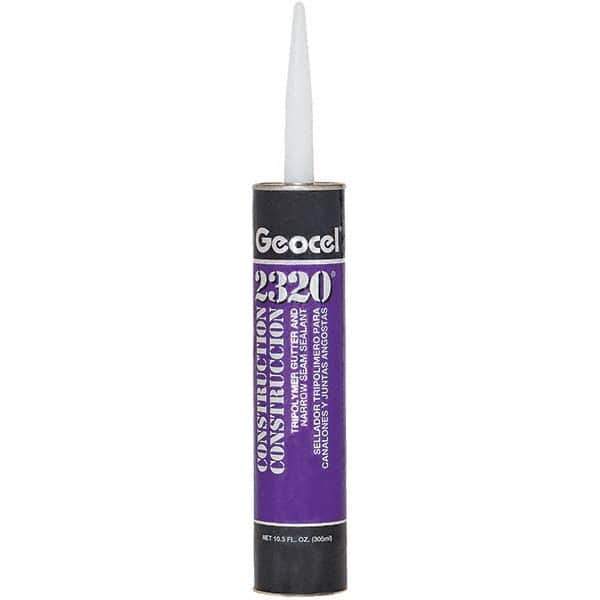 Geocel - 10.3 oz Tube Gray Tripolymer Seam Sealant - Outdoor - Industrial Tool & Supply