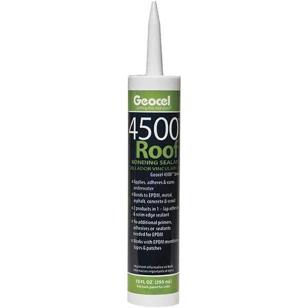 Geocel - 10 oz Tube Black Scypolymer Sealant - Outdoor - Industrial Tool & Supply