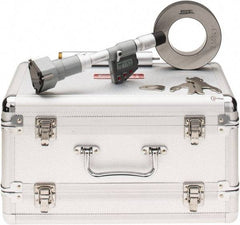 SPI - 2" to 2-1/2", IP65, Carbide Face Chrome Plated Finish, Electronic Inside Micrometer - 0.00005" Resolution, 0.0002" Accuracy, 114" Gage Depth - Industrial Tool & Supply