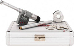 SPI - 0.5" to 0.65", IP65, Carbide Face Chrome Plated Finish, Electronic Inside Micrometer - 0.00005" Resolution, 0.00016" Accuracy, 80" Gage Depth - Industrial Tool & Supply
