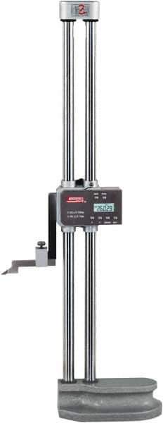 SPI - 24" Electronic Height Gage - 0.001" Resolution, Accurate to 0.0015", Digital Display - Industrial Tool & Supply