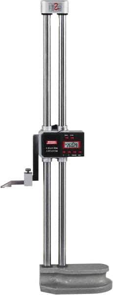SPI - 18" Electronic Height Gage - 0.001" Resolution, Accurate to 0.0015", Digital Display - Industrial Tool & Supply