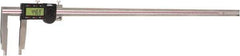 SPI - 0 to 1,000mm Range, 0.01mm Resolution, Electronic Caliper - Stainless Steel with 125mm Stainless Steel Jaws, 0.004" Accuracy, Micro USB Output - Industrial Tool & Supply