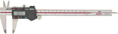 SPI - 0 to 200mm Range, 0.01mm Resolution, Electronic Caliper - Stainless Steel with 50mm Stainless Steel Jaws, 0.0015" Accuracy, Micro USB Output - Industrial Tool & Supply