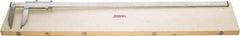 SPI - 0 to 1,500mm Stainless Steel Vernier Caliper - 0.02mm Graduation, 200mm Jaw Depth, 0.11mm Accuracy - Industrial Tool & Supply