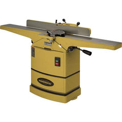 Powermatic - 6,000 RPM, 6" Cutting Width, 1/2" Cutting Depth, Jointer - 4" Fence Height, 38" Fence Length, 1 hp - Industrial Tool & Supply