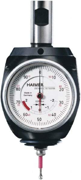 HAIMER - Positioning Indicators Type: Dial Positioning Indicator Point Diameter (mm): 20.00 - Industrial Tool & Supply