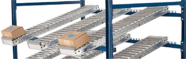 Proline - 60 Wide x 48" Deep x 63" High, Metal Shelf - Adjustable Height Legs, Dark Blue - Industrial Tool & Supply