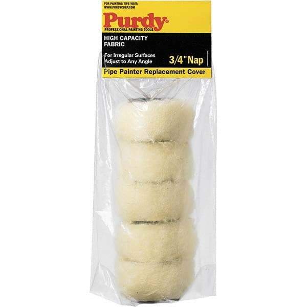 Bestt-Liebco - 3/4" Nap, 7" Wide Pipe Painter Roller - Semi-Smooth Texture, Polyester - Industrial Tool & Supply