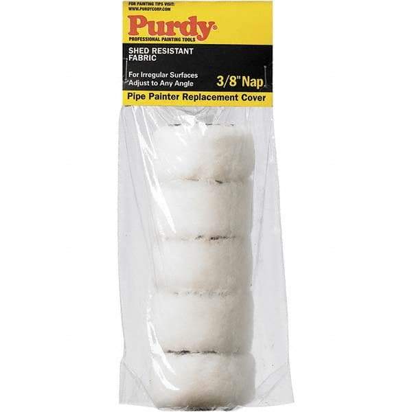 Bestt-Liebco - 3/8" Nap, 7" Wide Pipe Painter Roller - Semi-Smooth Texture, Knitted - Industrial Tool & Supply