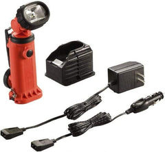 Streamlight - White LED Bulb, 163 Lumens, Industrial/Tactical Flashlight - Orange Plastic Body, 1 4.8 V\xB6Sub-C NiCad Battery Included - Industrial Tool & Supply