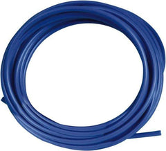 Acorn Engineering - 0.065" ID x 1/8" OD, 0.03" Wall Thickness, 10' Long, Polyethylene Tube - Blue - Industrial Tool & Supply