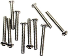 Acorn Engineering - #8-32, 1-1/4" Long Phillips Drive Machine Screw - Round Head, Grade 18-8 Stainless Steel, Uncoated - Industrial Tool & Supply