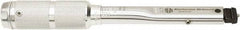 Sturtevant Richmont - Adjustable Interchangeable Head Clicker - 40 N/m to 200 N/m Torque, 16" OAL, 1 N/m Graduation - Industrial Tool & Supply