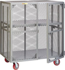 Little Giant - 2 Door, 2 Tier, Mobile Storage Locker - Industrial Tool & Supply