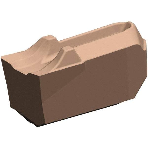 Kennametal - EC-U3 CF KCU25 Grade, 0.1181" Cutting Width, Carbide Cutoff Insert - 6° Right Hand Angle, 0.008" Cnr Rad, AlTiN Coated, Single End - Industrial Tool & Supply