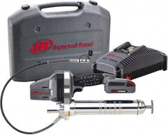 Ingersoll-Rand - 6,250 Max psi, Flexible Battery-Operated Grease Gun - 14 oz (Cartridge) Capacity, Includes Battery & Battery Charger - Industrial Tool & Supply