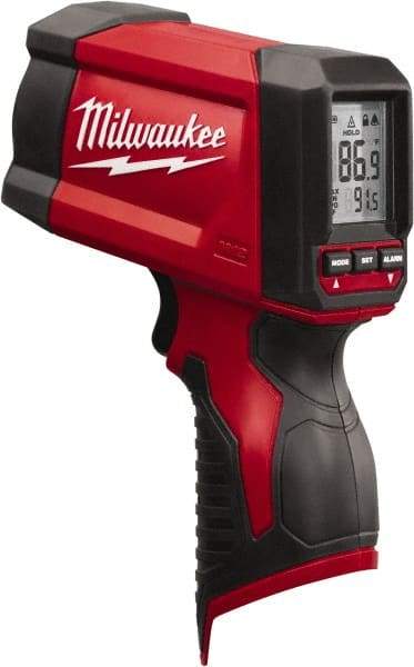 Milwaukee Tool - -18 to 550°C (-22 to 1022°F) Laser - 12:1 Distance to Spot Ratio - Industrial Tool & Supply