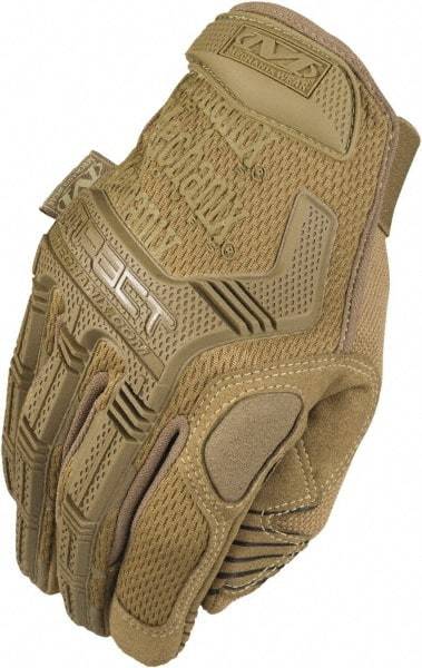 Mechanix Wear - Size 2XL Military Work Gloves - For Mechanic's & Lifting, Uncoated, Hook & Loop Cuff, Coyote, Paired - Industrial Tool & Supply