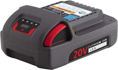 Ingersoll-Rand - 20 Volt Lithium-Ion Power Tool Battery - 2.5 Ahr Capacity, 1-1/4 hr Charge Time, Series IQV - Industrial Tool & Supply