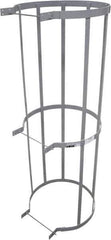 Cotterman - Ladder Modular Bolt-On Cage - Gray, Use with Uncaged Fixed Ladder - Industrial Tool & Supply