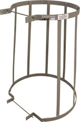 Cotterman - Ladder Modular Bolt-On Cage - Gray, Use with Uncaged Fixed Ladder - Industrial Tool & Supply