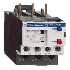 Schneider Electric - 1.6 to 2.5 Amp, 690 VAC, Thermal IEC Overload Relay - Trip Class 10A, For Use with LC1D09 and LC1D38 - Industrial Tool & Supply