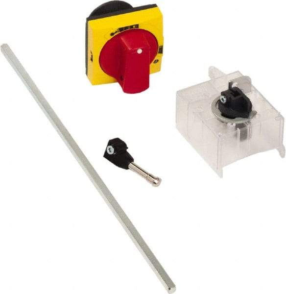 Schneider Electric - Circuit Breaker Rotary Handle Kit - Use with GV3L, GV3P, TeSys - Industrial Tool & Supply