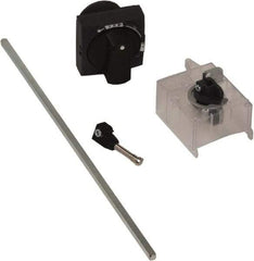 Schneider Electric - Circuit Breaker Rotary Handle Kit - Use with GV3L, GV3P, TeSys - Industrial Tool & Supply