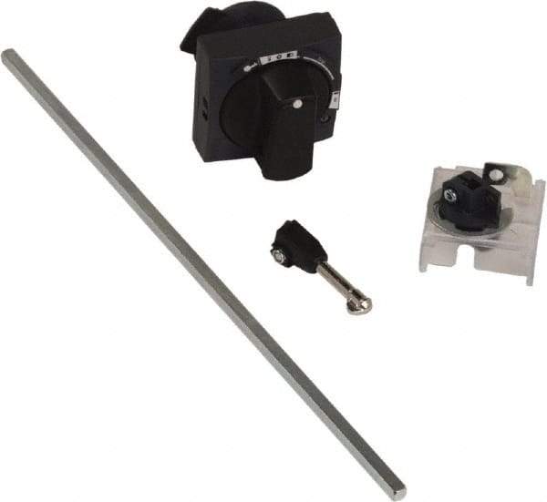 Schneider Electric - Circuit Breaker Rotary Handle Kit - Use with GV2L, GV2P, TeSys - Industrial Tool & Supply