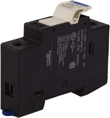 Schneider Electric - 1 Pole, 600 Volt, 30 Amp, DIN Rail Mount Fuse Holder - Compatible with CC Class, 17mm Wide Fuse - Industrial Tool & Supply