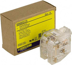 Square D - Contactor Auxiliary Contact - For Use with Overload Relay - Industrial Tool & Supply
