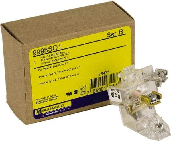 Square D - Contactor Contact Kit - For Use with Overload Relay and Retrofit Starter - Industrial Tool & Supply