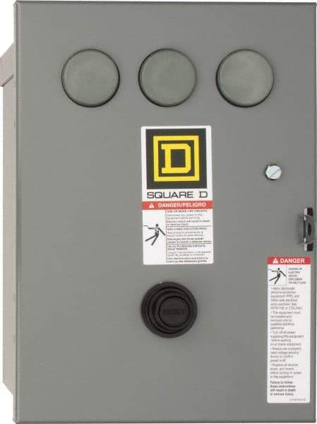 Square D - Contactor Enclosure - For Use with SMO Lighting Starter - Industrial Tool & Supply