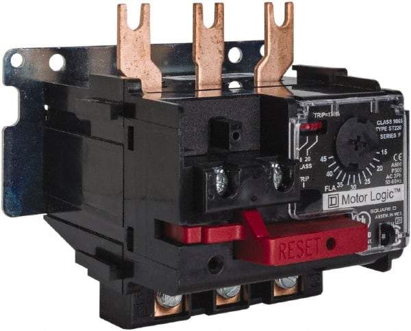 Square D - NEMA Size 2, 600 VAC, Thermal NEMA Overload Relay - For Use with Motor Logic - Industrial Tool & Supply