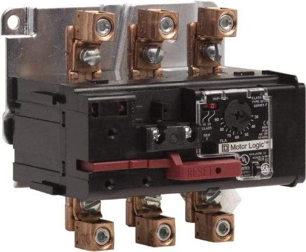 Square D - NEMA Size 3, 600 VAC, Thermal NEMA Overload Relay - For Use with Motor Logic - Industrial Tool & Supply