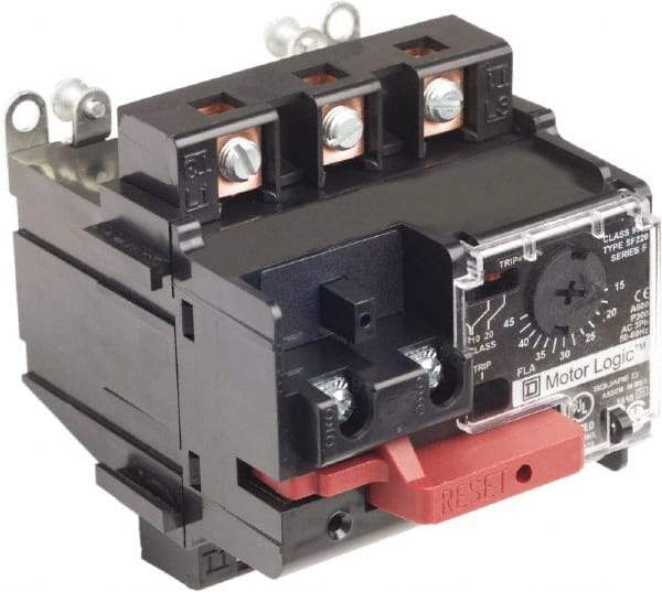 Square D - NEMA Size 2, 600 VAC, Thermal NEMA Overload Relay - For Use with Motor Logic - Industrial Tool & Supply