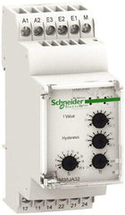 Schneider Electric - 2NO/2NC, 24-240 VAC/DC Control Relay - 0.15, 0.50, 1.50 to 1.50, 5, 15 Amps - Industrial Tool & Supply