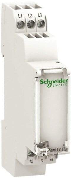 Schneider Electric - 208-480 VAC Control Relay - DIN Rail Mount - Industrial Tool & Supply