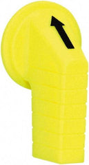 Schneider Electric - 30mm, Yellow, Selector Switch Operating Knob - For Use with Selector Switch - Industrial Tool & Supply