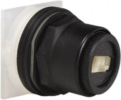 Schneider Electric - 1.18 Inch Mount Hole, 3 Position, Knob and Pushbutton Operated, Selector Switch Only - Momentary (MO), without Contact Blocks, Anticorrosive, Weatherproof, Dust and Oil Resistant - Industrial Tool & Supply