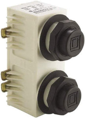 Schneider Electric - 30mm Mount Hole, Extended Straight, Pushbutton Switch - Momentary (MO) - Industrial Tool & Supply