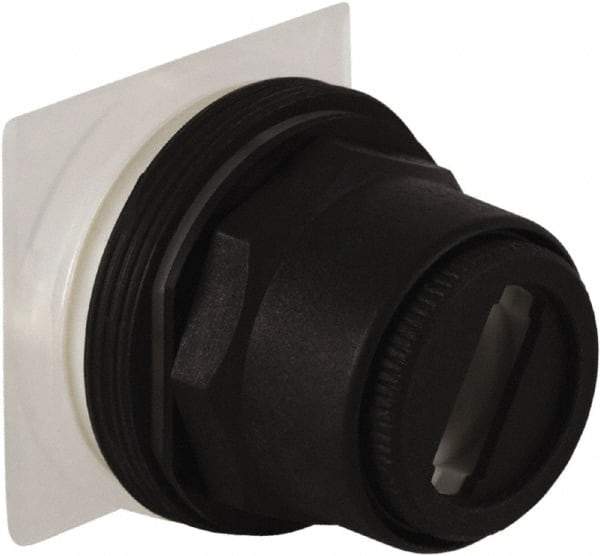 Schneider Electric - 30mm Mount Hole, 2 Position, Knob and Pushbutton Operated, Selector Switch Only - Maintained (MA), without Contact Blocks, Anticorrosive, Weatherproof, Dust and Oil Resistant - Industrial Tool & Supply