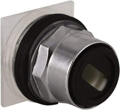 Schneider Electric - 1.18 Inch Mount Hole, 3 Position, Pushbutton Operated, Selector Switch Only - Maintained (MA), without Contact Blocks, Weatherproof and Dust and Oil Resistant - Industrial Tool & Supply