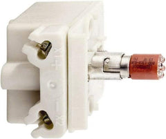 Schneider Electric - 120 VAC, 120 VDC Red Lens LED Light Module - Industrial Tool & Supply