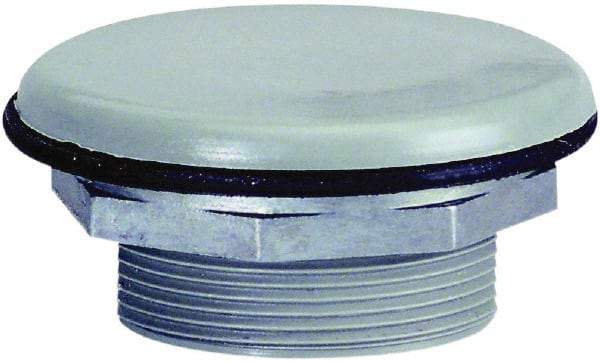 Schneider Electric - Pushbutton Switch Closing Plate - Gray - Industrial Tool & Supply