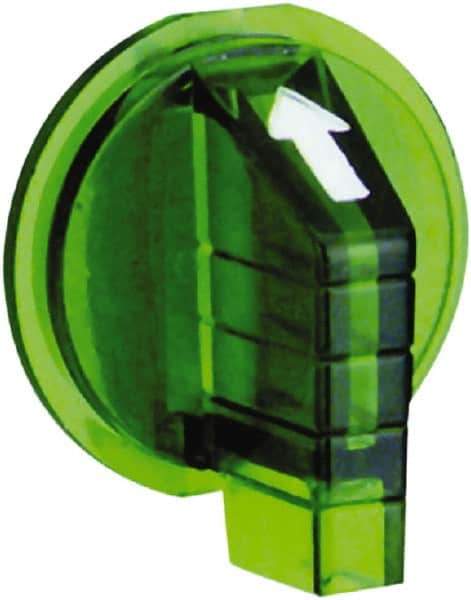 Schneider Electric - 30mm, Green, Selector Switch Operating Knob - For Use with Selector Switch - Industrial Tool & Supply